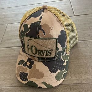 SnapBack orvis fly fishing hat.